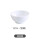 纯白饭碗12cm