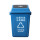 蓝色-可回收物100L