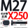 M27X250【45#钢T型】