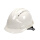 三筋透气ABS安全帽白色可定制