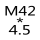 M42*4.5标准