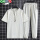 9905白色【短*袖+长裤】套装