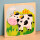 卡扣小拼图-奶牛