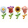 花朵气球4个装