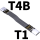 T1B-T4B 平直C公-平直C母