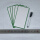 深绿边白底(8*15厘米)5个 白板笔