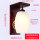 H款方金黑胡桃色灯架配腰鼓玻璃罩+9瓦暖光LED