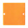 橙色68mm无字盖板（上螺丝）500个