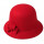 菱形盆帽大红