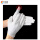 白色高质量【棉】手套-5双装