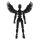 第四代【黑色-双翼】2只翅膀+女版配件+手型+武器