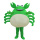 绿色螃蟹
