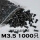 黑色M3.5 1000只