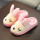 耳朵兔拖鞋/粉色