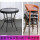 1桌2椅八十厘米圆桌留言颜色