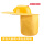 太阳能风扇帽[黄色]+黄色遮阳