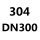 304 DN300L=580mm