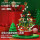 绿色水晶圣诞树八音盒+灯光 现 0个 0cm