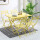 柠檬黄1（110cm长方桌）+4椅