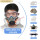 412防毒面具七件套防雾大眼罩硅胶款