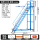 12踏步平台高3.0米（0.8米宽）蓝色 送安装工