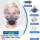 (升级)桂胶防尘毒面具七件套+防雾大眼罩