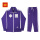 紫色中国-外套+长裤