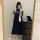 846(藏青色裙+披肩)