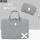 浅灰色手提包+电源包