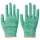 36双绿色条纹尼龙手套