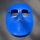 蓝色PC面罩一张