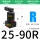 SRC-25-90-R右转