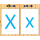 彩单面A6(大写一张，小写一张)52张小卡11X1
