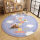 星球乐园多尼尔棉布底地毯-圆形