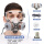 高效防尘毒面具+防雾大眼罩+100片KN95滤棉+