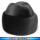 海豹皮法式帽 黑色