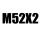 米白色 M52X2