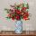 套餐高款景赋花瓶带叶红果橙石榴