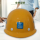 ABS黄色圆形国标安全帽