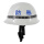 PC头盔白色（带字带徽）