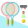 【粉蓝】儿童球拍2支丨双人羽毛球拍