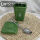 绿色垃圾桶+铲子勺 备注金色或银