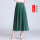 墨绿色裙长83cm