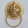 直径16厘米黄铜色实心环（一个）