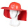 红色风扇帽+红色遮阳帽