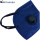 八层呼吸阀KN95防护口罩（独立包装）藏青色