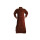 二层牛皮棕色带领带袖长150厘米