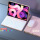 樱花粉-白色方形背光键盘+充电鼠标