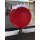 接线款+不锈钢底座+35厘米红球