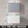 80cm-浴室柜+智能镜柜(奶白色) (